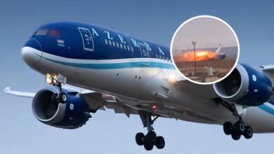 VIDEO FUERTE: Así fueron los momentos de terror que se vivieron en el avión de Azerbaiyan Airlines previo a estrellarse