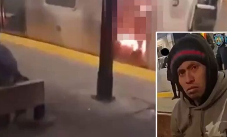 "Yo no me meto con nadie", difunden video del guatemalteco antes de incendiar a mujer en metro de NY