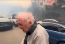 Aarón junto a su suegro escaparon del fuego en Los Ángeles: "Si nos alcanzan las llamas, déjame y corre"