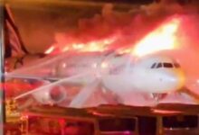 Avión con 170 pasajeros a bordo se INCENDIA en aeropuerto mientras despegaba | VIDEOS FUERTES