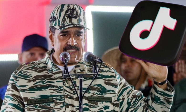 Bloquean TikTok en Venezuela, Maduro dice que la red social tiene “las manos manchadas de sangre”