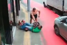 Con llave de Jiu Jitsu, hombre somete a delincuente que asaltó una joyería | VIDEO