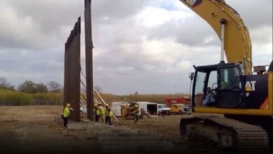 Construcción del muro fronterizo en Texas inicia una semana antes de la investidura de Donald Trump