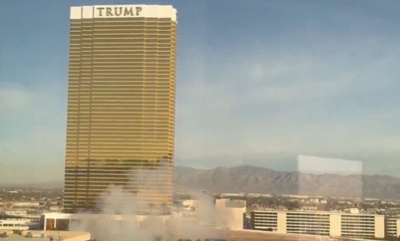 Explota camioneta Cybertruck de Tesla frente a la Trump Tower en Las Vegas | VIDEO