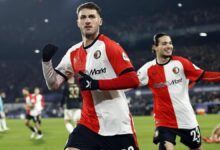 Feyenoord - Sparta Praga: El gol de Santiago Giménez