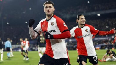 Feyenoord - Sparta Praga: El gol de Santiago Giménez