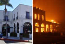 Impactante VIDEO exhibe el antes y después de la destrucción causada por los incendios en California