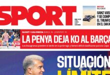 La portada SPORT de este día de Reyes