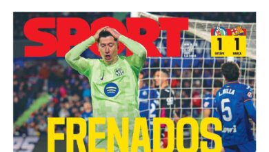 La portada de SPORT de hoy