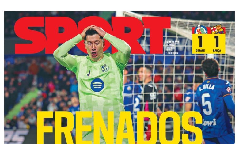 La portada de SPORT de hoy