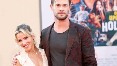 Elsa Pataky (48 años) y Chris Hemsworth (41 años) en una imagen de archivo.