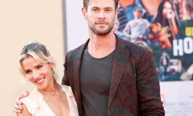 Elsa Pataky (48 años) y Chris Hemsworth (41 años) en una imagen de archivo.