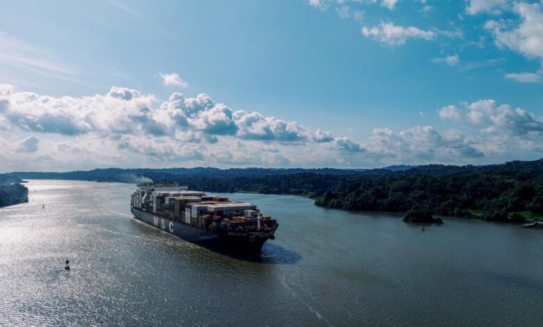 El canal de Panamá, en imagen de archivo.