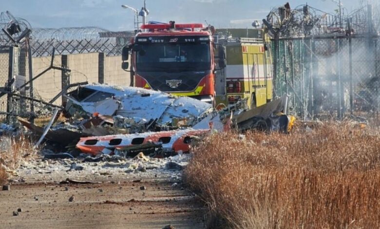 Reconstruyen en VIDEO los ÚLTIMOS MOMENTOS del avión que se estrelló en Corea del Sur y dejó 179 muertos