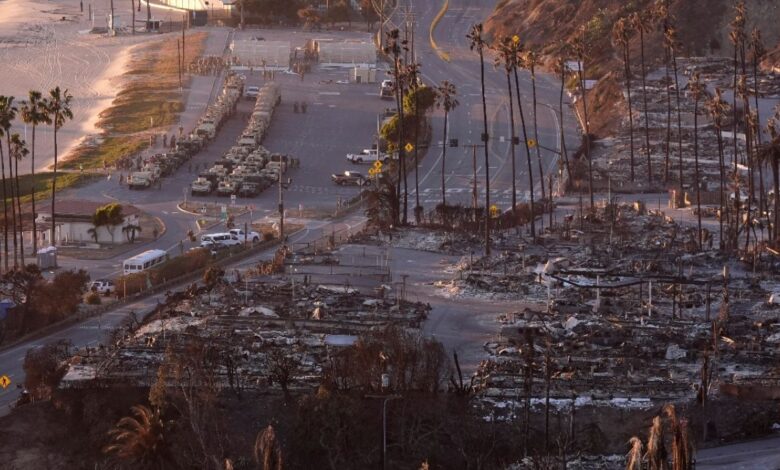 Sube a 24 el número de víctimas mortales por los incendios en Los Ángeles