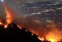 ¿Qué son los vientos de Santa Ana y qué relación tienen con los incendios de Los Ángeles?