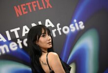 Aitana Ocaña durante el estreno de su nueva serie documental para Netflix.