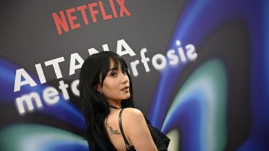 Aitana Ocaña durante el estreno de su nueva serie documental para Netflix.