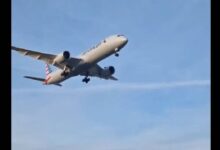 Avión de American Airlines aterriza en Roma por presunta amenaza de bomba; se dirigía a Nueva Delhi | VIDEO