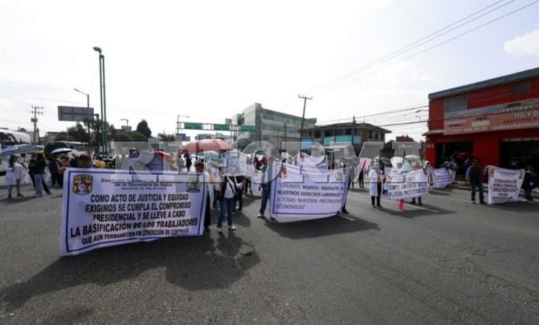 Desquician Valle de Toluca bloqueos y peregrinación