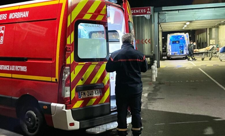 Imagen de archivo de una ambulancia en Francia.