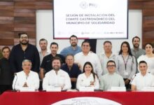 Instalan en Solidaridad el Comité Gastronómico Municipal 2024-2027