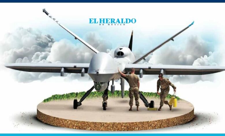 La CIA espía con drones a los narcotraficantes en México