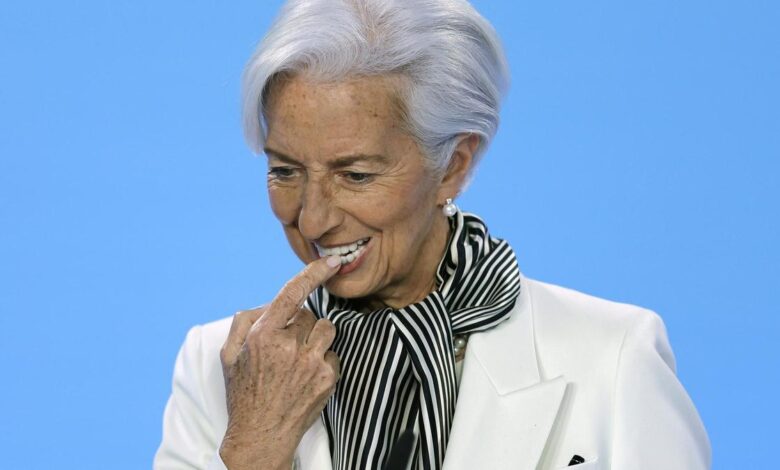 La presidenta del BCE, Christine Lagarde.