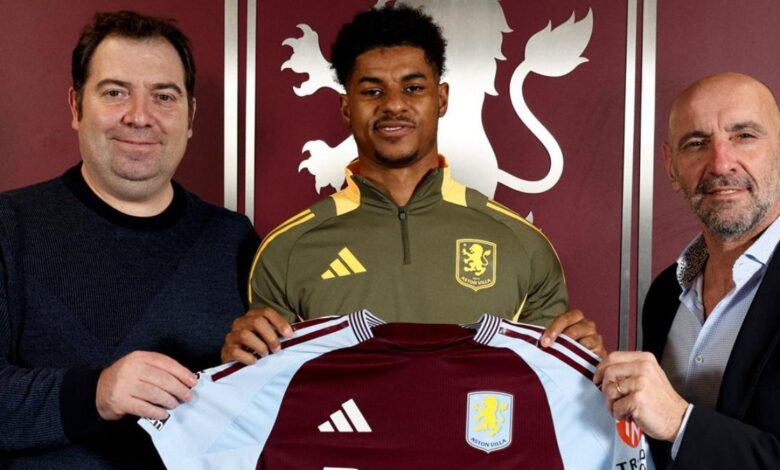 Oficial: Rashford llega cedido al Aston Villa