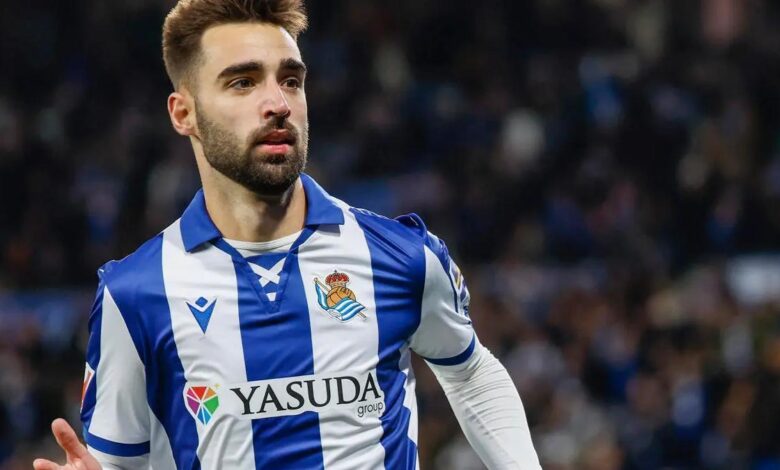 Real Sociedad, en su victoria contra el Espanyol (2-1) de LaLiga EA Sports