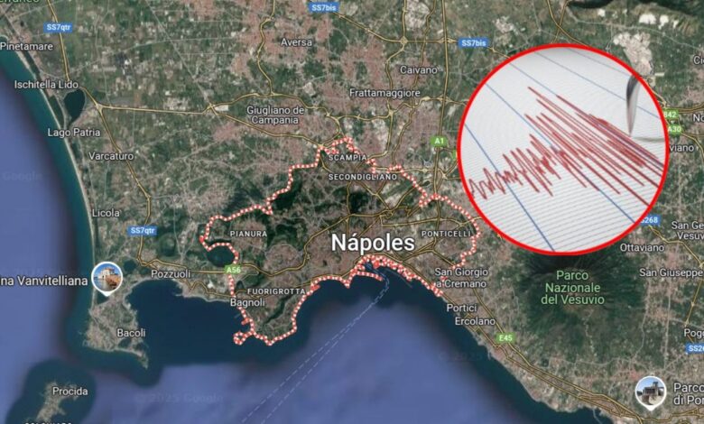 Suman más de 200 temblores en enjambre sísmico de Nápoles