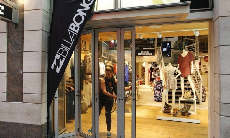 El adiós de una era  cierran tiendas de Billabong, Quicksilver y Volcom