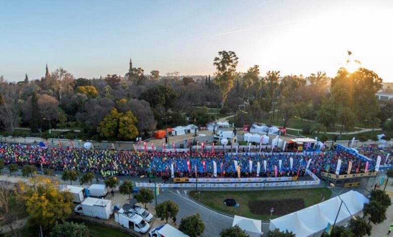 La 40ª edición de la Maratón de Sevilla se celebra hoy domingo 23 de febrero