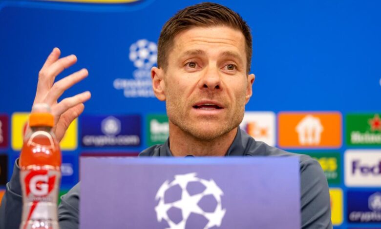 Xabi Alonso, entrenador del Bayer Leverkusen