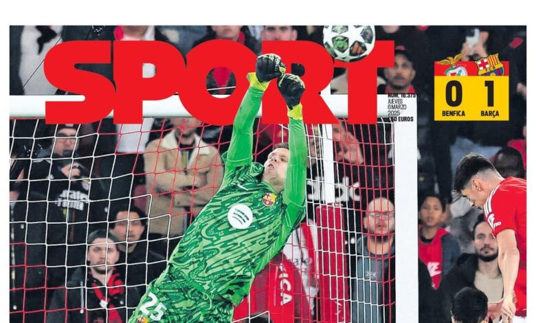 La portada de SPORT de hoy