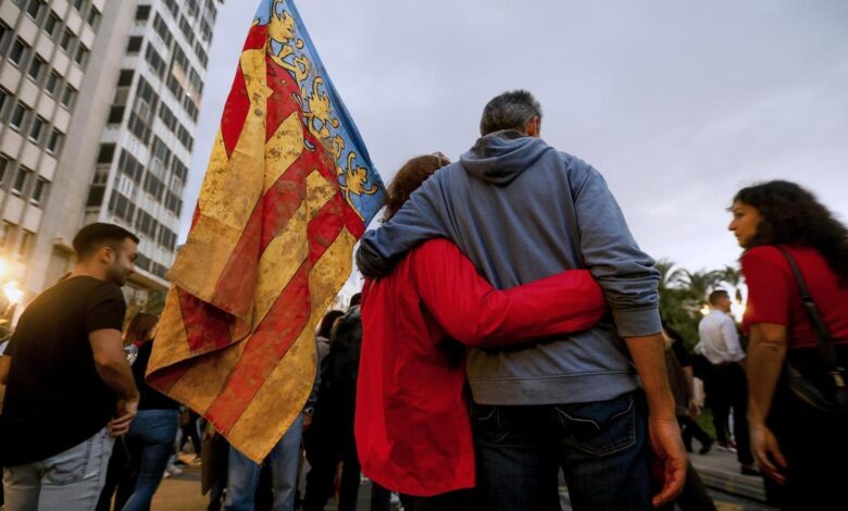 La quinta manifestación para exigir la dimisión de Mazón por la dana recorre hoy València