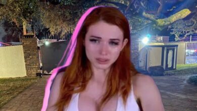 La streamer Amouranth fue asaltada en su casa, así fue el momento que logró salvarse a balazos