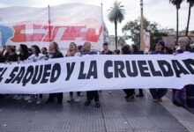 Contra el hambre y el fascismo, masiva marcha de mujeres se toma las calles de Argentina